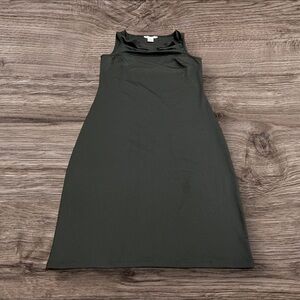 K Jordan Sleeveless Black Shift Stretchy Dress Size 4.